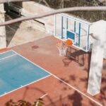 basketball court, basketball, sports